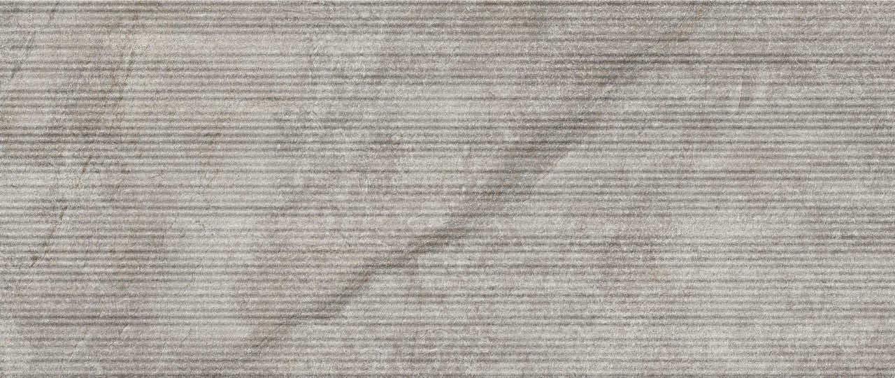 Carrelage effet Marbre 3D Gris Royal Claw 120x50x0,85 cm Mat Venerio - Mur intérieur