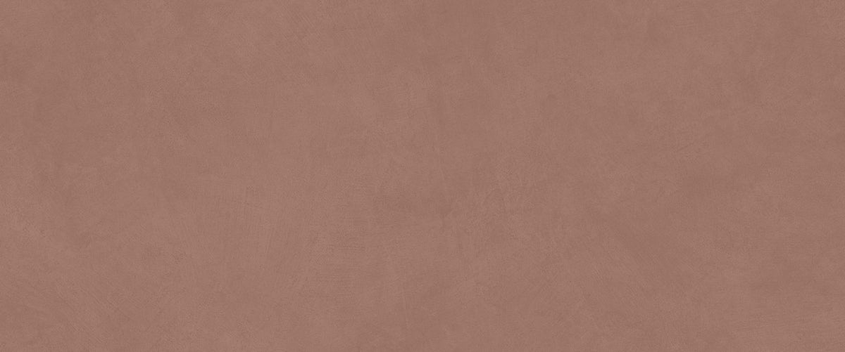 Carrelage effet Béton Rouge Argile 120x50x0,85 cm Mat Talvoro - Mur intérieur