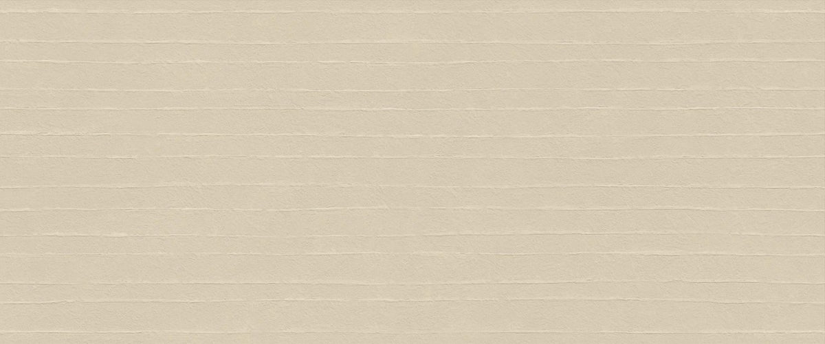 Carrelage effet Béton 3D Beige Chanvre Draw 120x50x0,85 cm Mat Talvoro - Mur intérieur