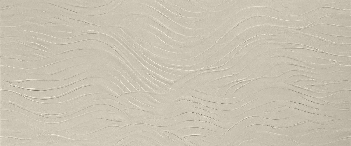 Carrelage effet Béton 3D Gris Ciment Ocean 120x50x0,85 cm Mat Talvoro - Mur intérieur