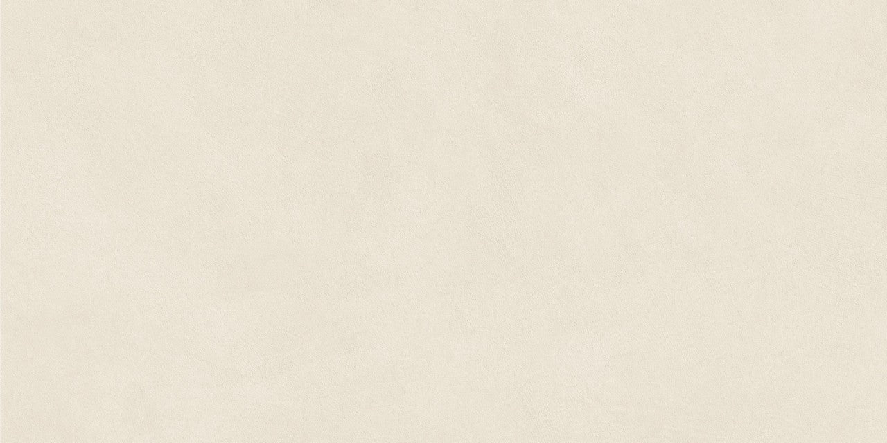 Carrelage effet Béton Blanc Crème 120x60x0,9 cm Mat Talvoro - Sol et mur intérieur