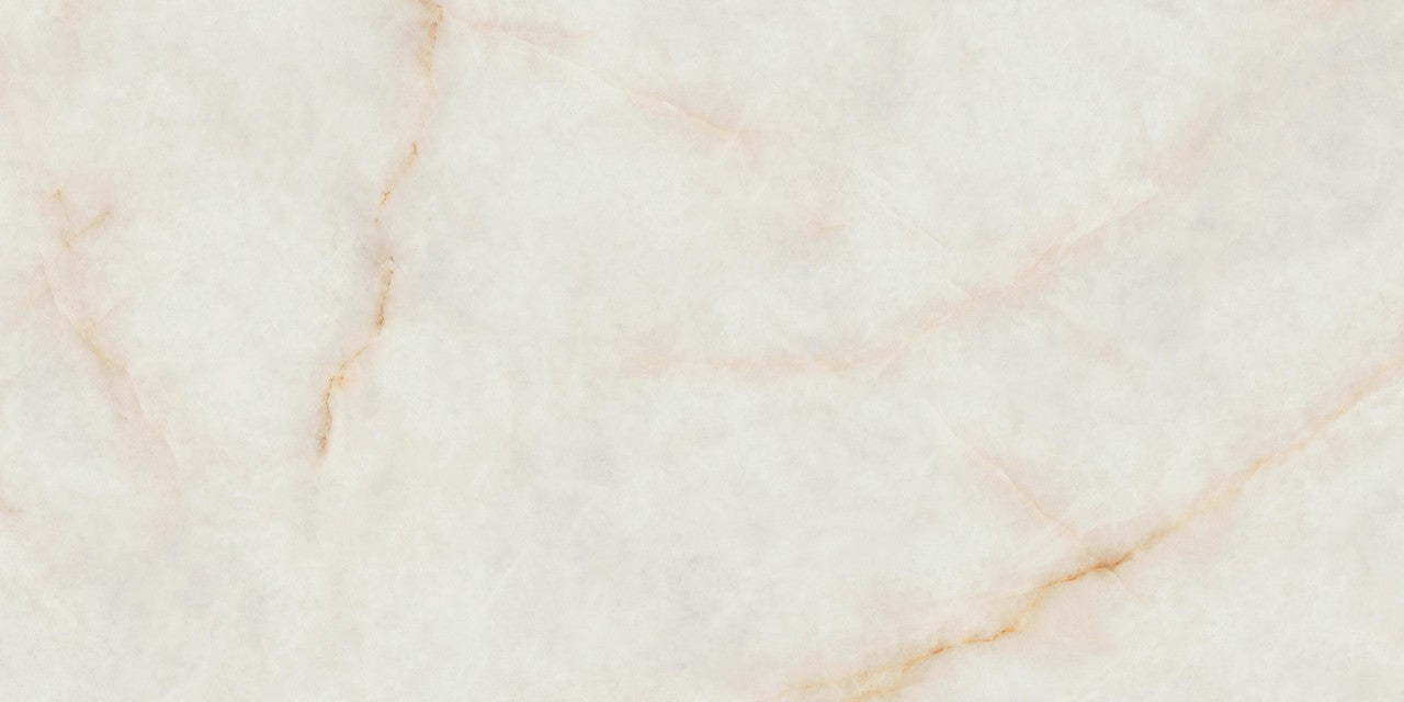 Carrelage effet Marbre Blanc Cristallo 120x60x0,9 cm Velours Sorvella - Sol et mur intérieur