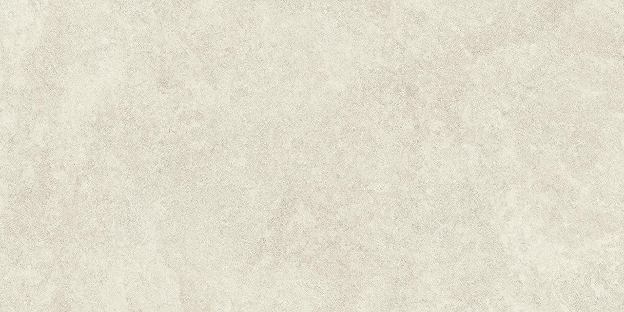Carrelage effet Pierre Calcaire Ivoire 120x60x0,9 cm Mat Rocalta - Sol et mur intérieur
