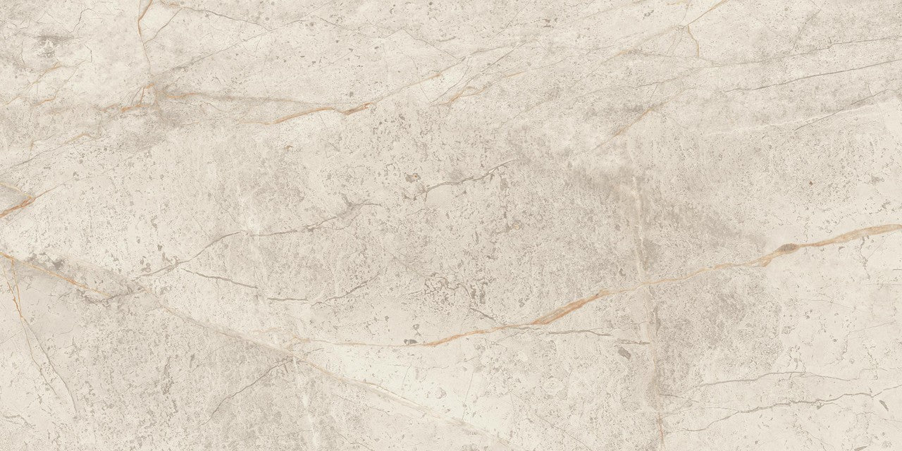 Carrelage effet Marbre Blanc Himalaya 120x60x0,9 cm Mat Sorvella - Sol et mur intérieur