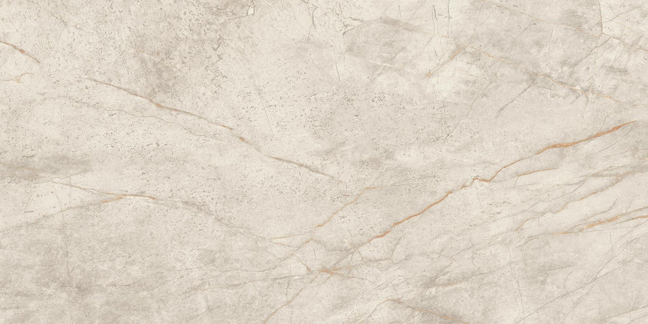 Carrelage effet Marbre Blanc Himalaya 120x60x0,9 cm Mat Sorvella - Sol et mur intérieur