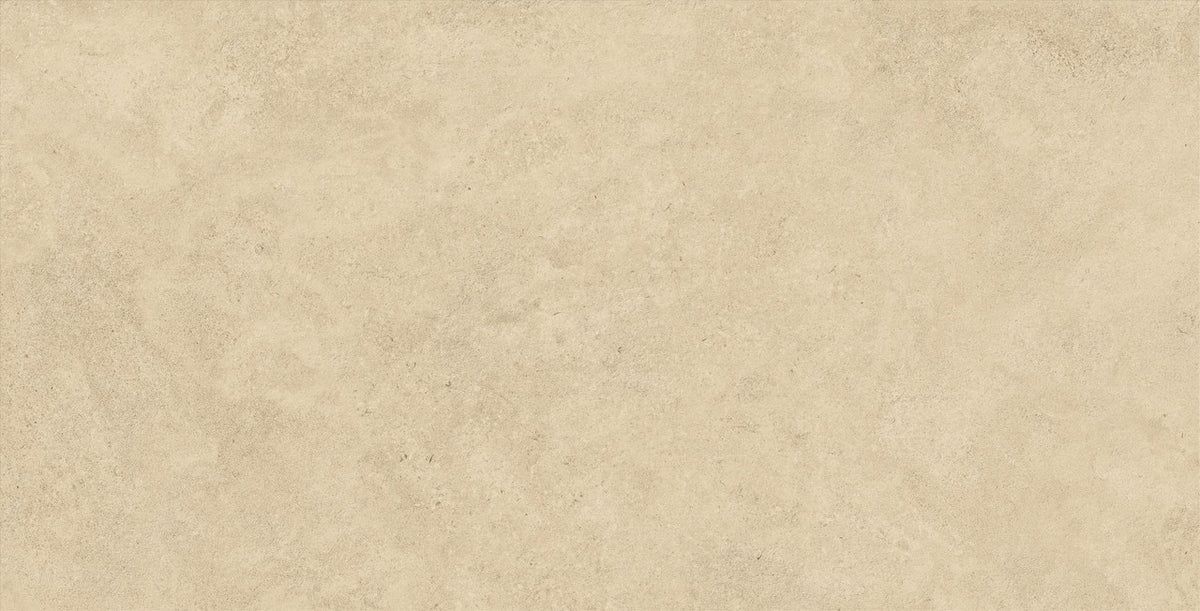 Carrelage effet Pierre Calcaire Beige Sable 150x75x0,9 cm Mat Rocalta - Sol et mur intérieur