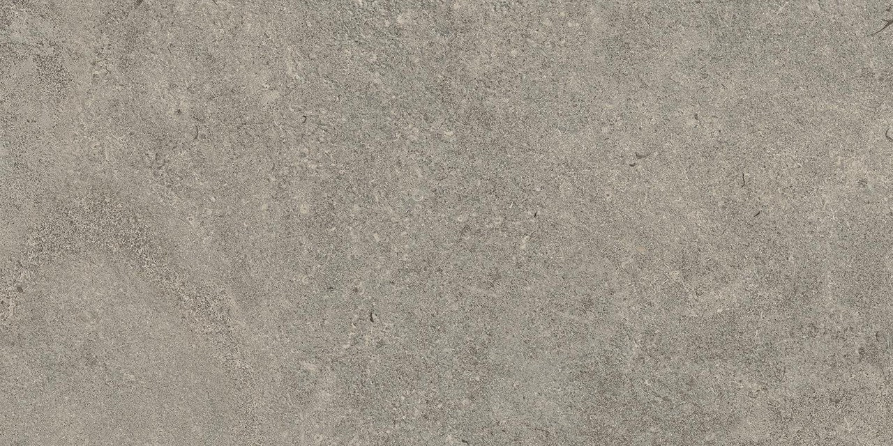 Carrelage effet Pierre Calcaire Gris Cendré 60x30x0,9 cm Mat Rocalta - Sol et mur intérieur