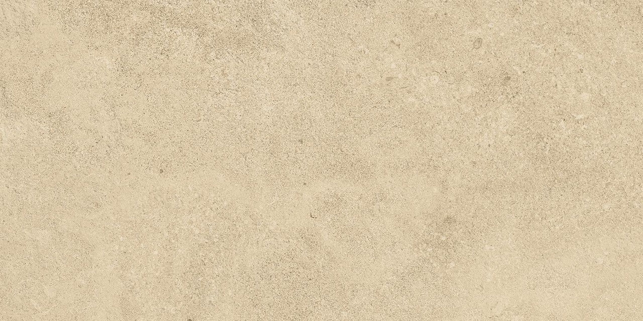 Carrelage effet Pierre Calcaire Beige Sable 60x30x0,9 cm Rocalta - Sol extérieur