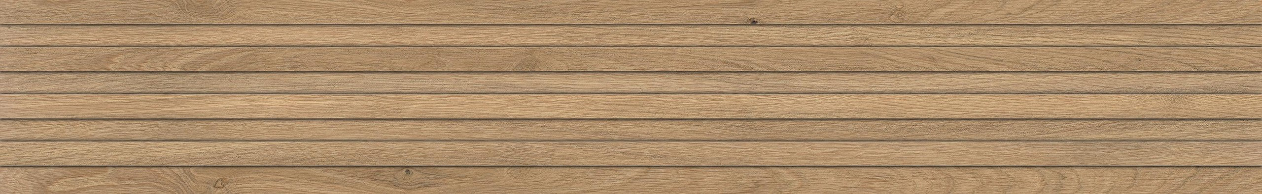 Carrelage effet Bois 3D Chêne Rovere Linea 120x18,5x0,9 cm Mat Cedrano - Mur intérieur