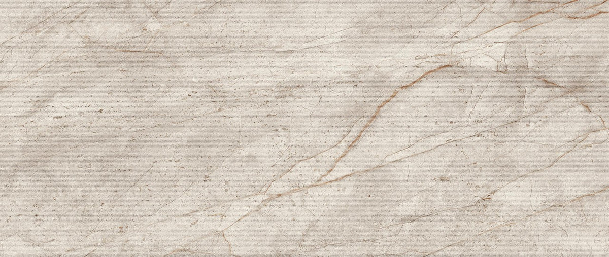 Carrelage effet Marbre 3D Blanc Himalaya Claw 120x50x0,85 cm Mat Sorvella - Mur intérieur
