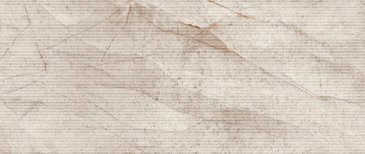 Carrelage effet Marbre 3D Blanc Himalaya Claw 120x50x0,85 cm Mat Sorvella - Mur intérieur