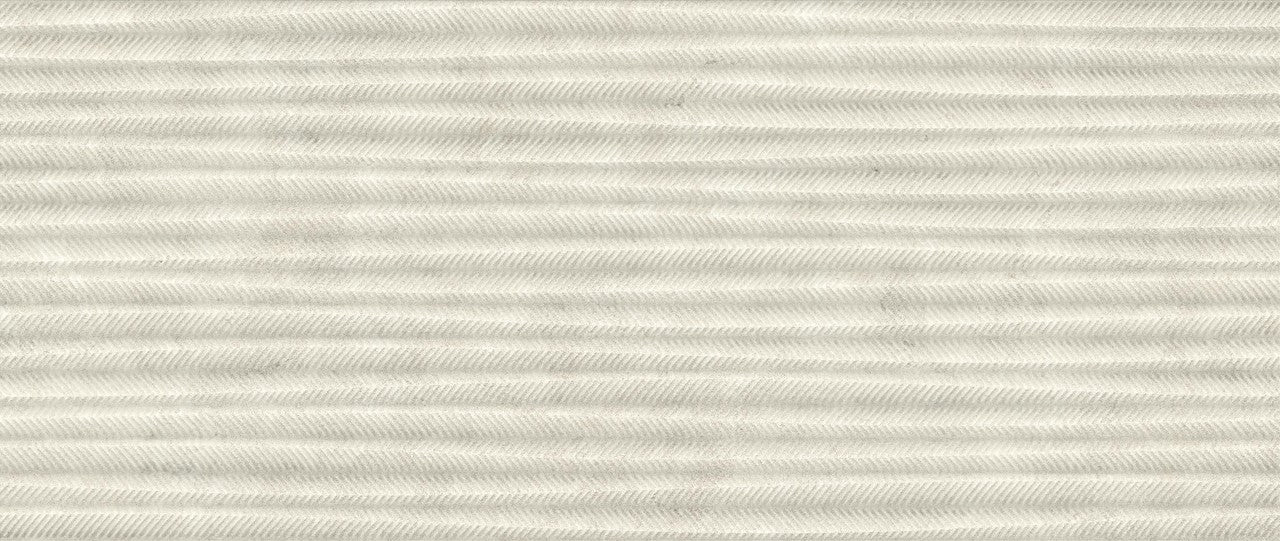 Carrelage effet Pierre 3D Calcaire Ivoire Craft 120x50x1 cm Mat Rocalta - Mur intérieur