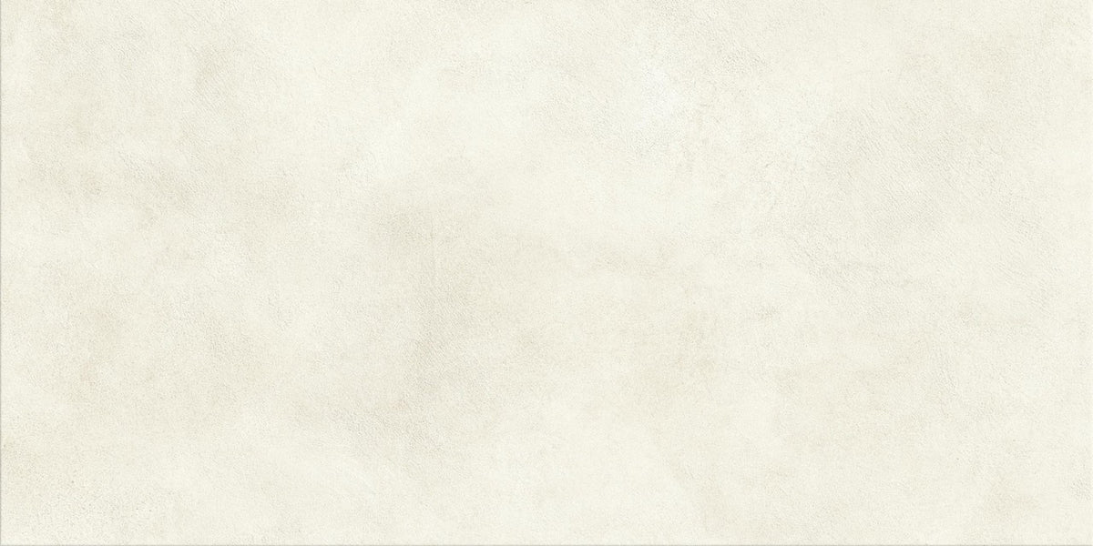 Carrelage effet Béton Blanc Sable 120x60x0,9 cm Stavira - Sol extérieur