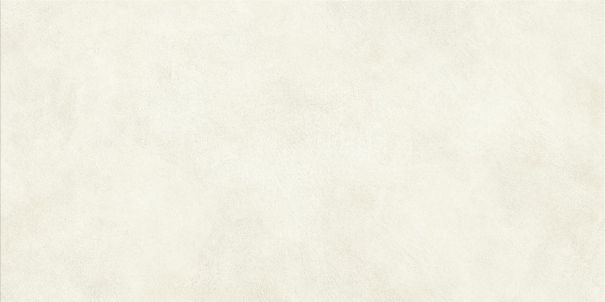 Carrelage effet Béton Blanc Sable 120x60x0,9 cm Mat Stavira - Sol et mur intérieur