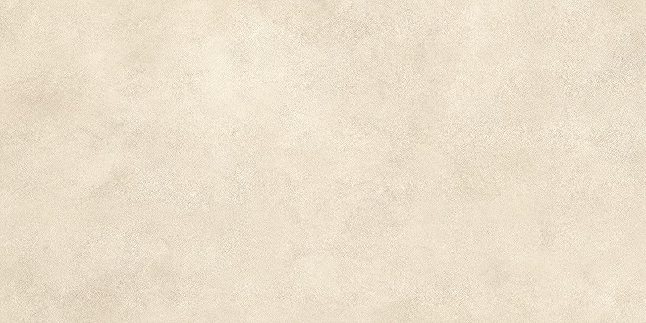 Carrelage effet Béton Beige Coquille 120x60x0,9 cm Mat Stavira - Sol et mur intérieur