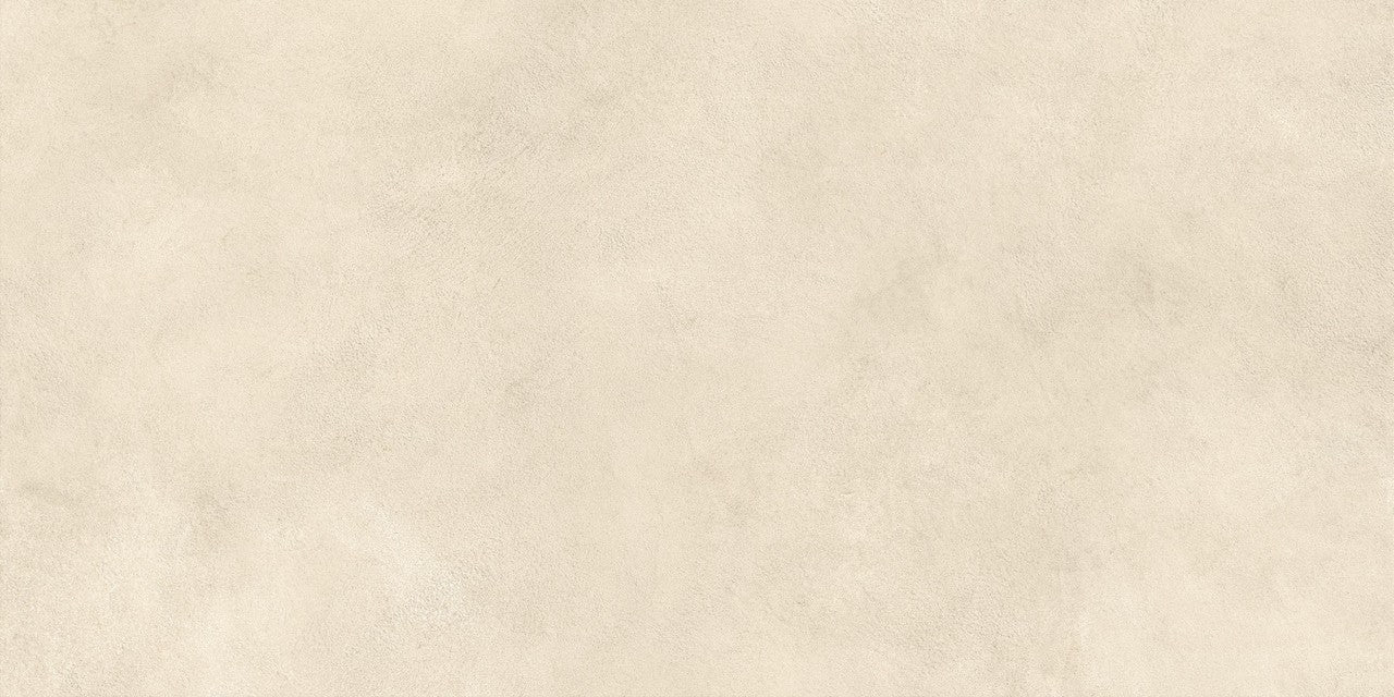 Carrelage effet Béton Beige Coquille 120x60x0,9 cm Mat Stavira - Sol et mur intérieur