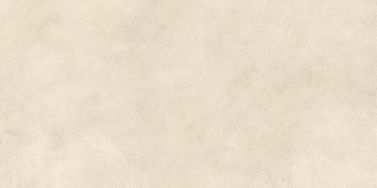 Carrelage effet Béton Beige Coquille 120x60x0,9 cm Mat Stavira - Sol et mur intérieur