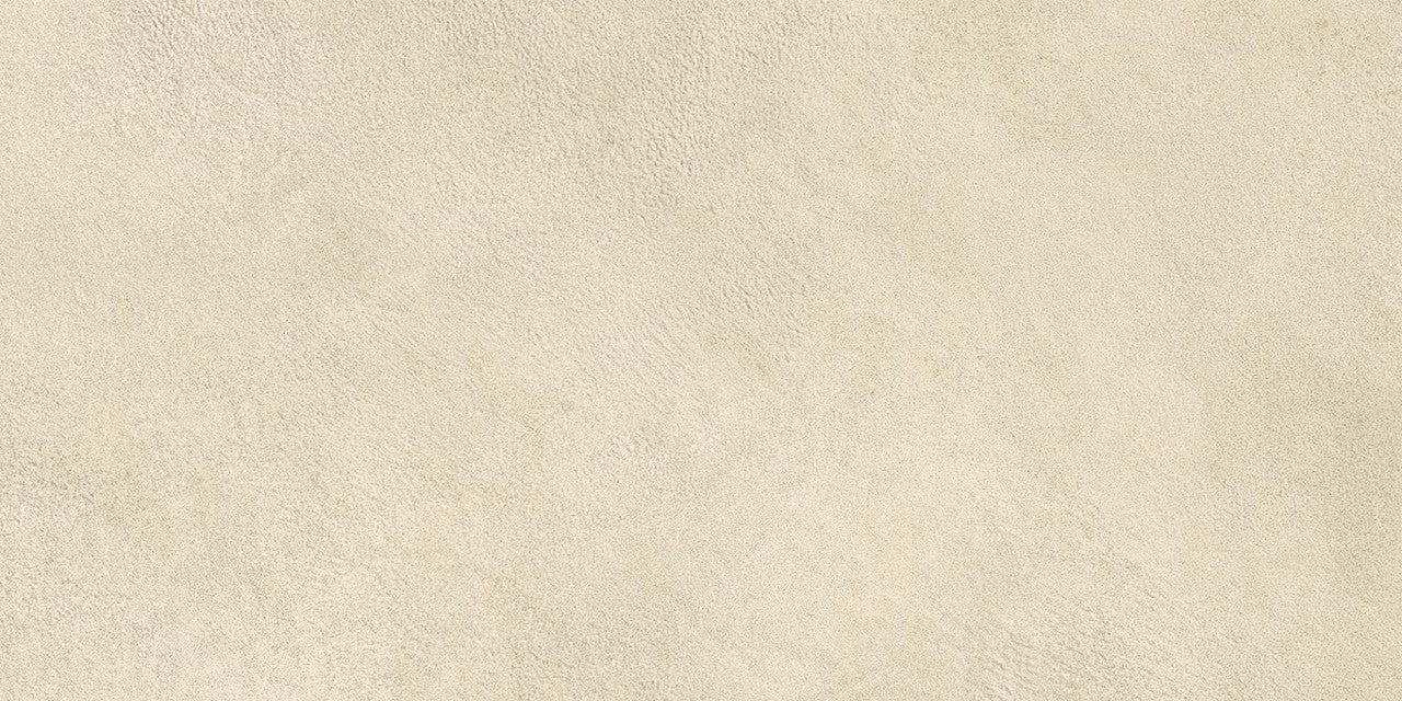 Carrelage effet Béton Beige Amande 60x30x0,9 cm Mat Stavira - Sol et mur intérieur
