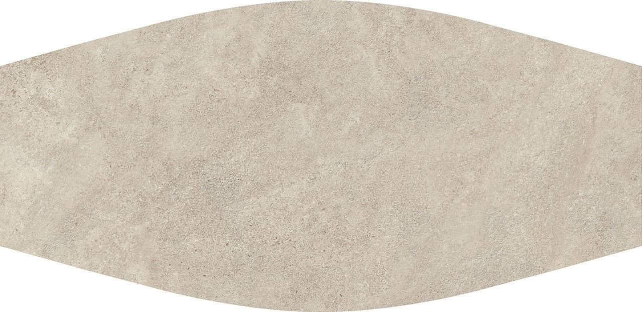Carrelage effet Pierre Calcaire Gris Brume Pièce A 119x48,4x2 cm Rocalta - Sol extérieur