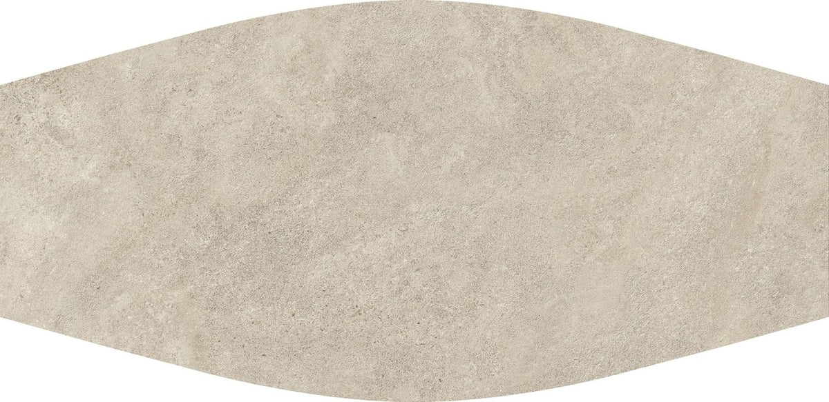 Carrelage effet Pierre Calcaire Gris Brume Pièce A 119x48,4x2 cm Rocalta - Sol extérieur