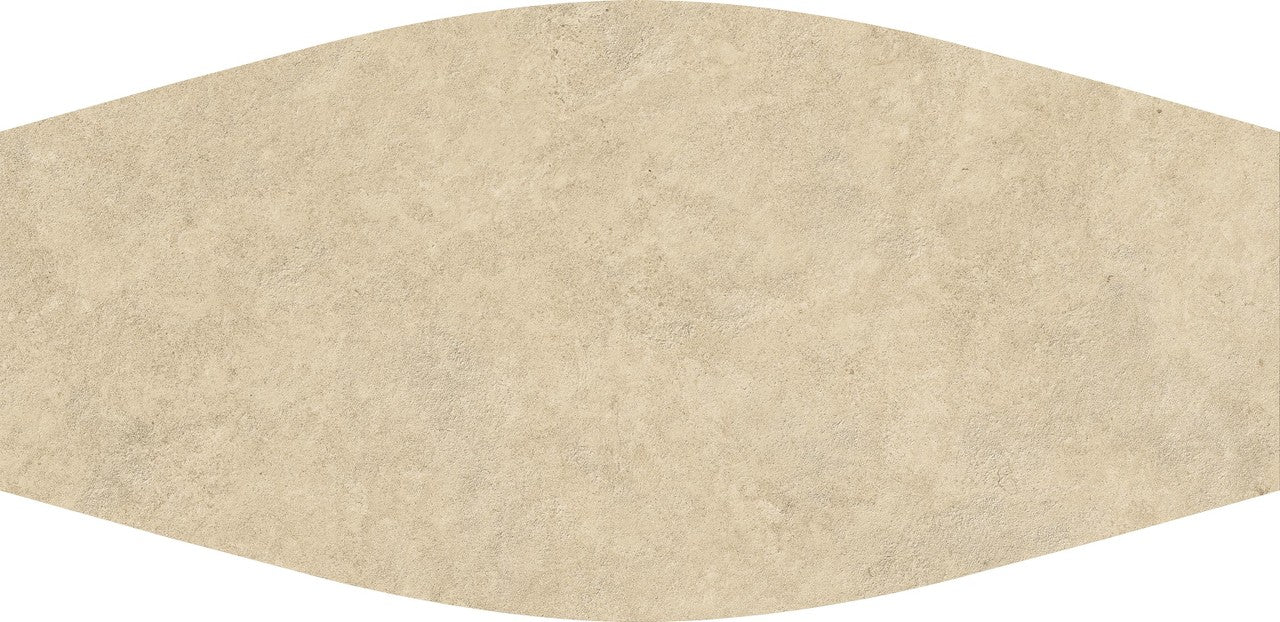 Carrelage effet Pierre Calcaire Beige Sable Pièce A 119x48,4x2 cm Rocalta - Sol extérieur