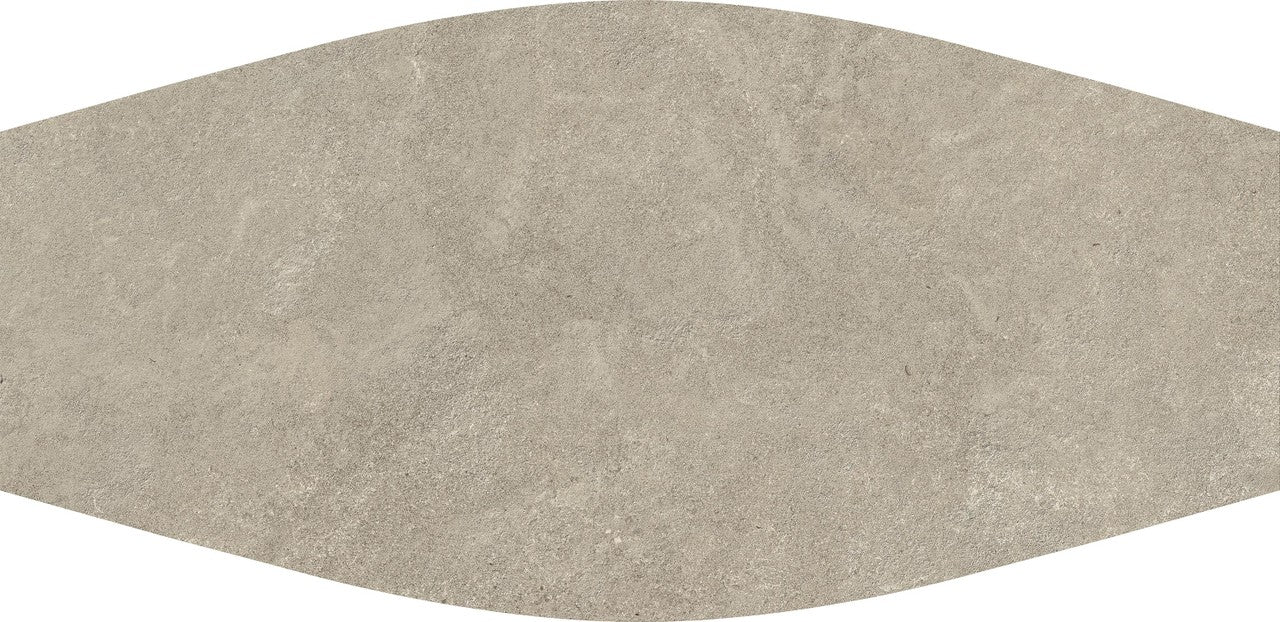Carrelage effet Pierre Calcaire Gris Ombre Pièce A 119x48,4x2 cm Rocalta - Sol extérieur