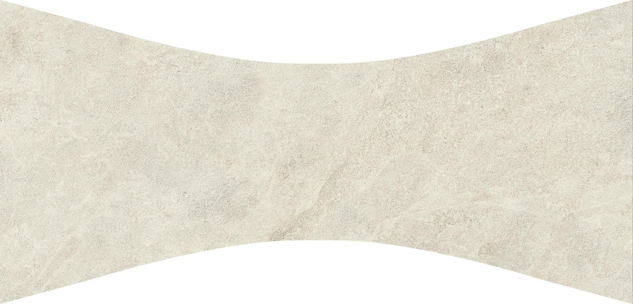 Carrelage effet Pierre Calcaire Ivoire Pièce B 119x42,5x2 cm Rocalta - Sol extérieur