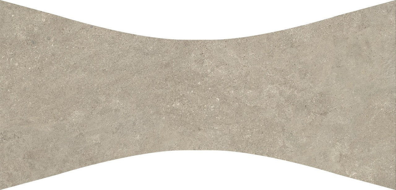 Carrelage effet Pierre Calcaire Gris Ombre Pièce B 119x42,5x2 cm Rocalta - Sol extérieur