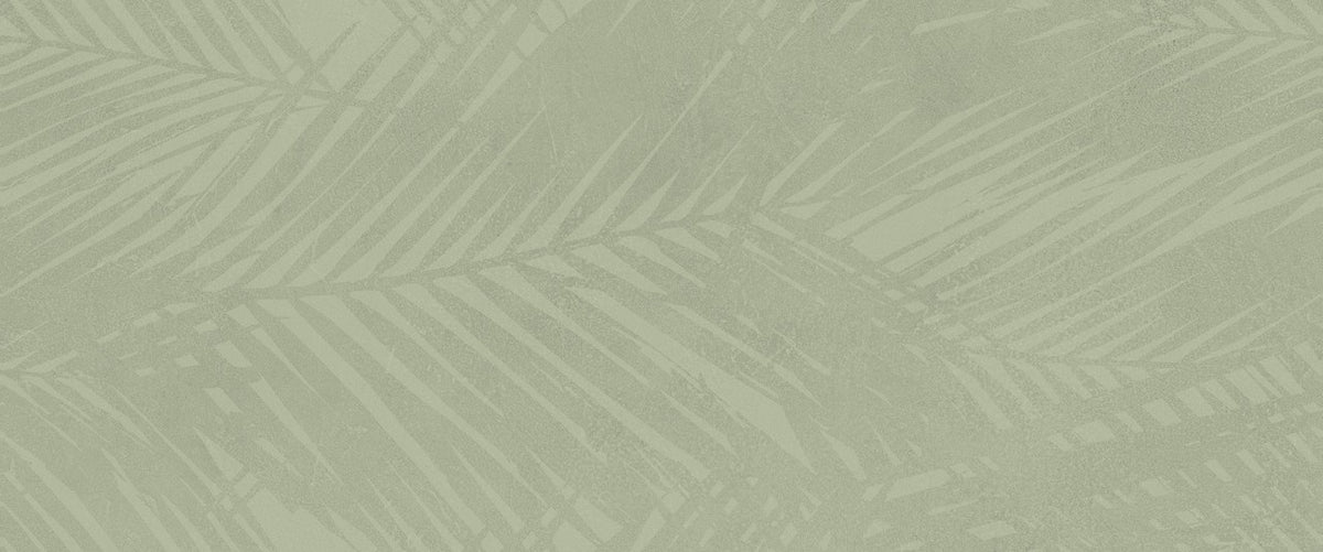 Carrelage effet Béton Vert Lichen Jungle 120x50x0,85 cm Mat Stavira - Mur intérieur