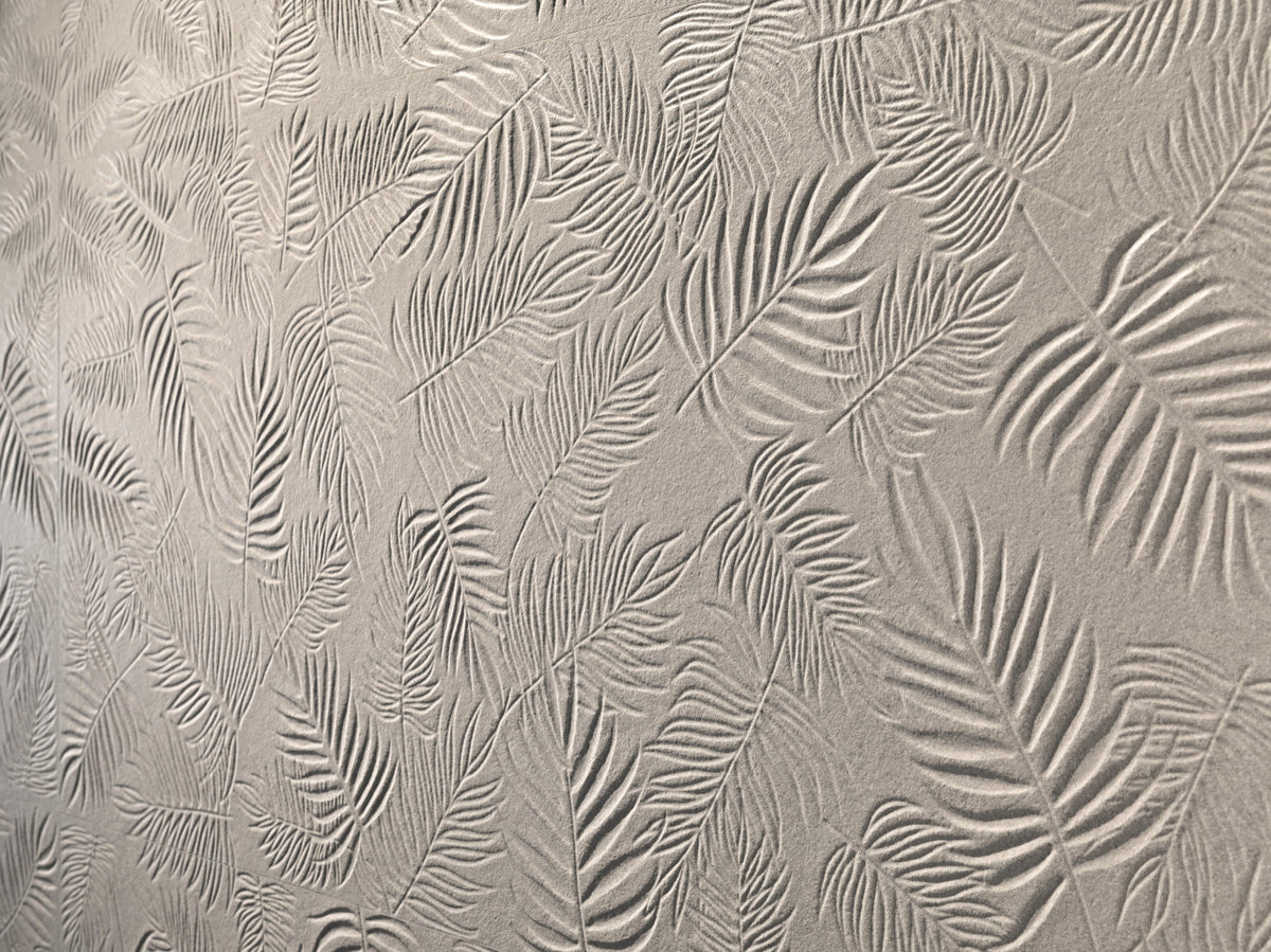 Carrelage effet Pierre 3D Beige Ivoire Foglia 80x40x0,85 cm Mat Volenza - Mur intérieur