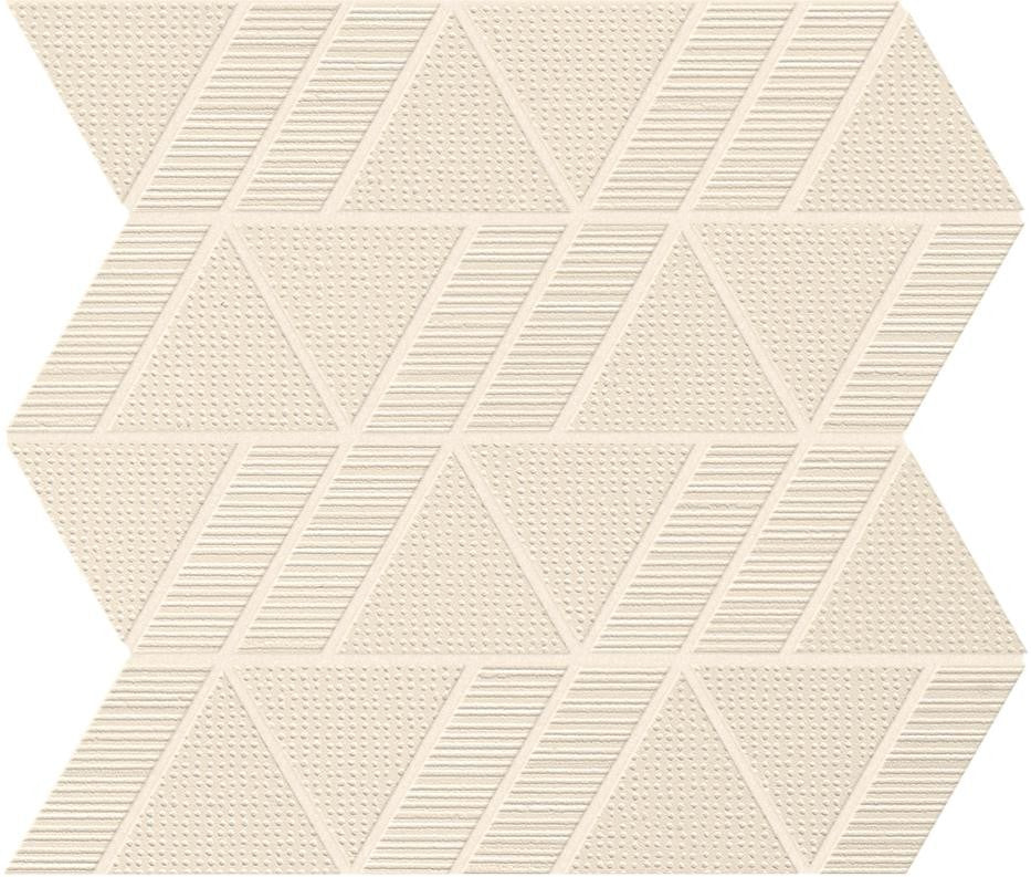 Mosaïque 3D Beige Mix 31,5x30,5x0,85 cm Mat Oresta - Mur intérieur