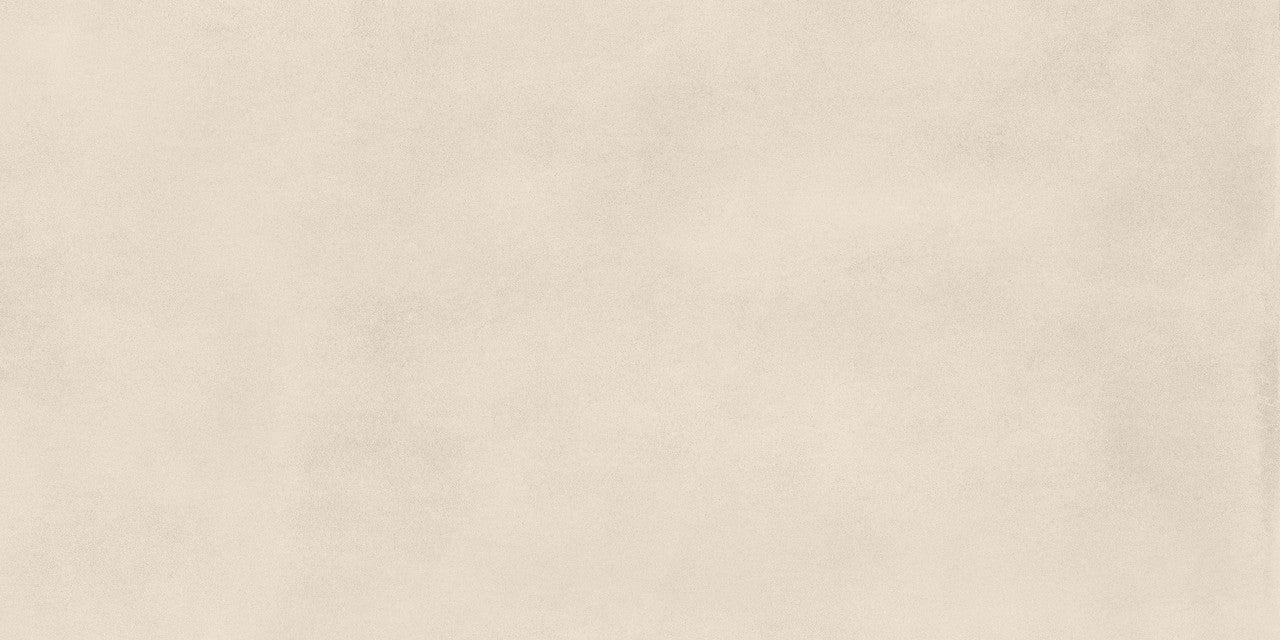 Carrelage effet Béton Beige Ivoire 120x60x0,9 cm Mat Montera - Sol et mur intérieur