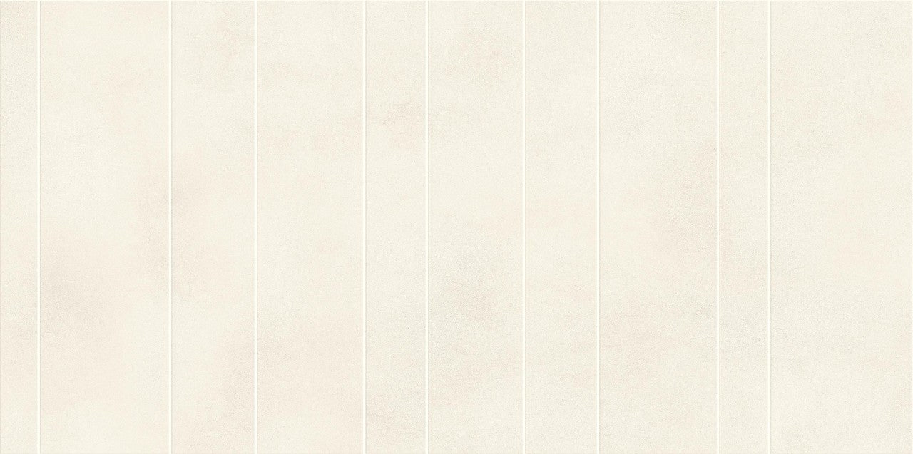 Carrelage effet Béton Blanc Lin Ridge 120x60x0,9 cm Velours Montera - Mur intérieur