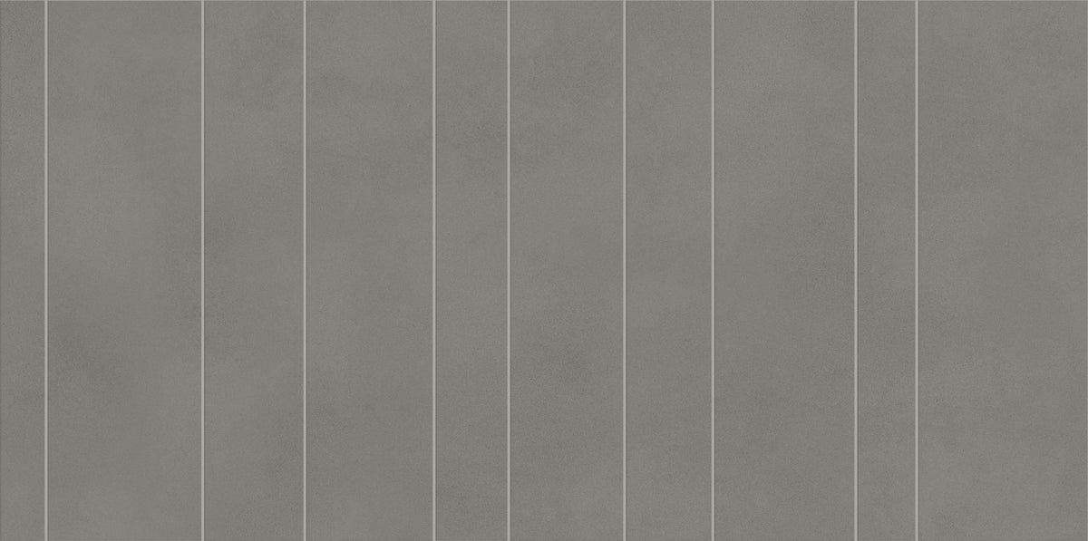Carrelage effet Béton Gris Ombre Ridge 120x60x0,9 cm Mat Montera - Mur intérieur