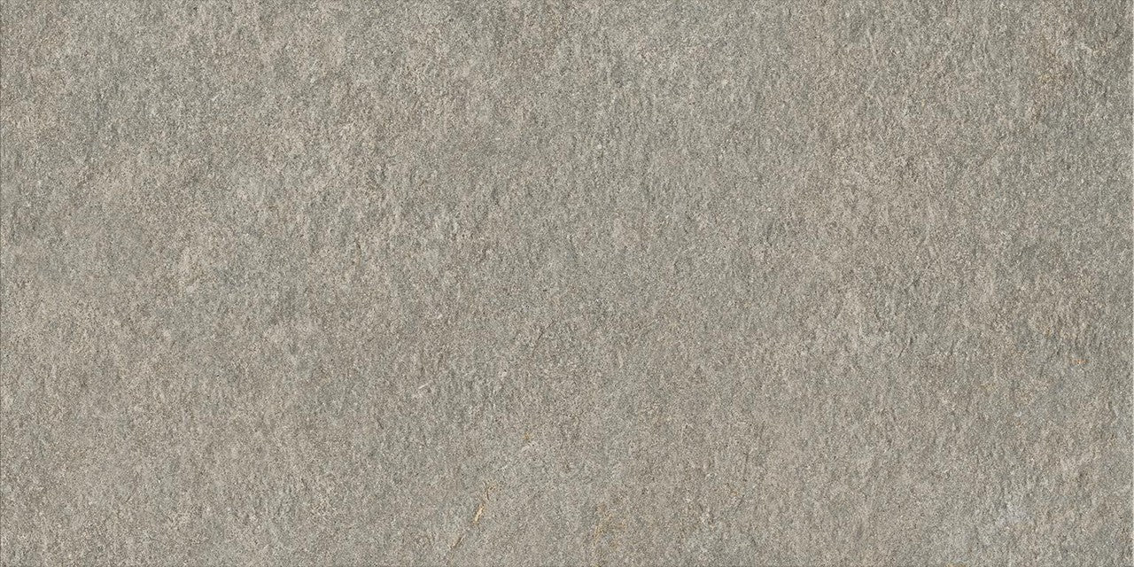 Carrelage effet Pierre Quartzite Gris Cendré 60x30x0,9 cm Mat Venturo - Sol et mur intérieur