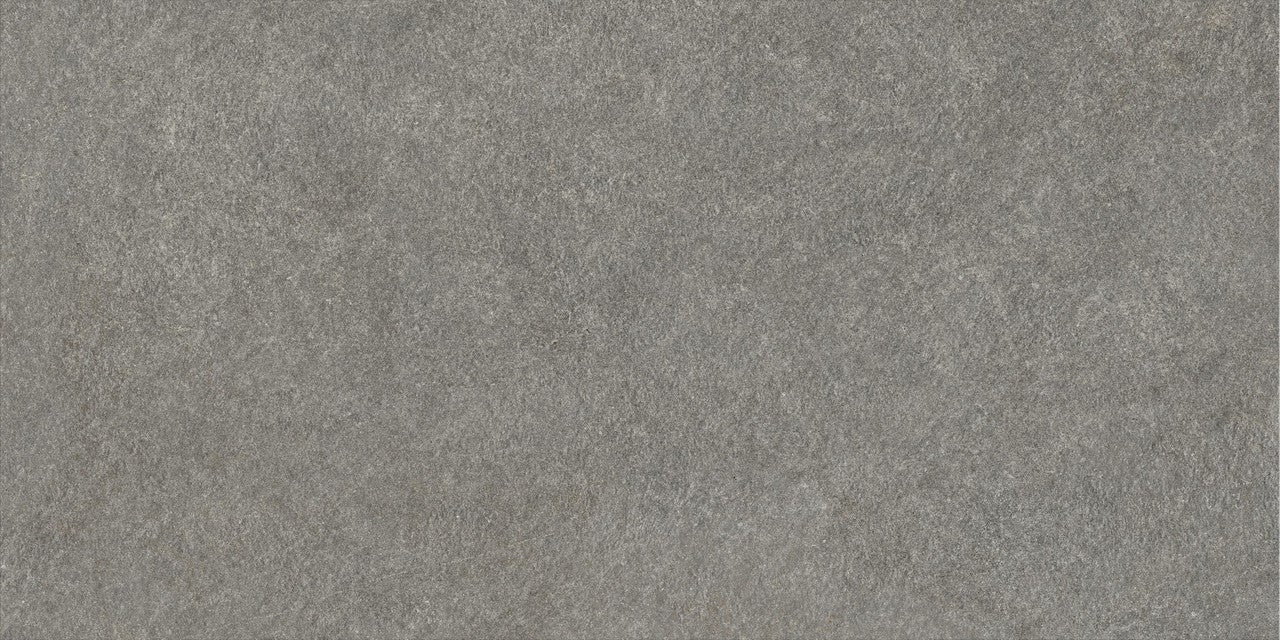 Carrelage effet Pierre Quartzite Gris Fumé 120x60x0,9 cm Mat Venturo - Sol et mur intérieur