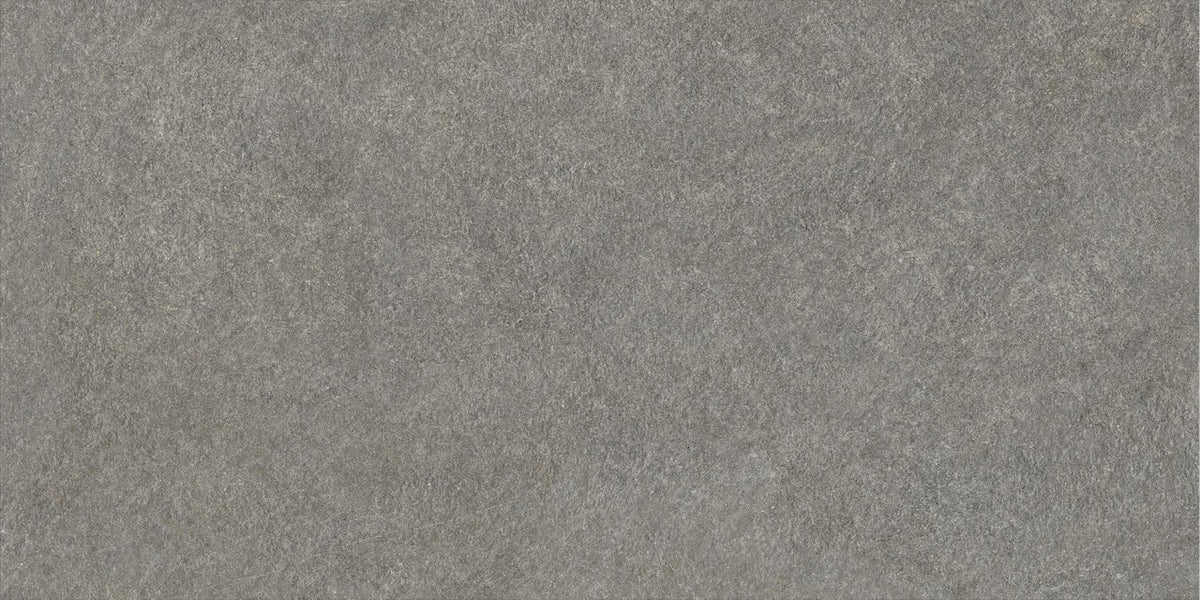 Carrelage effet Pierre Quartzite Gris Fumé 120x60x0,9 cm Mat Venturo - Sol et mur intérieur