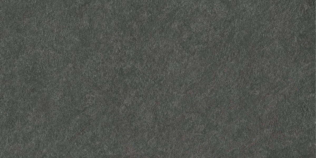 Carrelage effet Pierre Quartzite Gris Carbone 120x60x0,9 cm Mat Venturo - Sol et mur intérieur