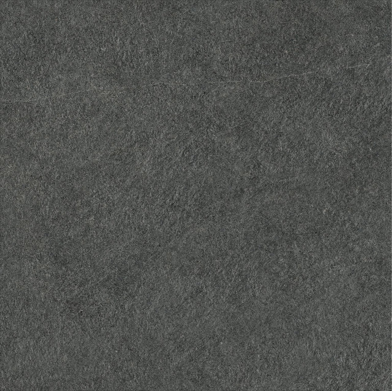 Carrelage effet Pierre Quartzite Gris Carbone 60x60x0,9 cm Mat Venturo - Sol et mur intérieur