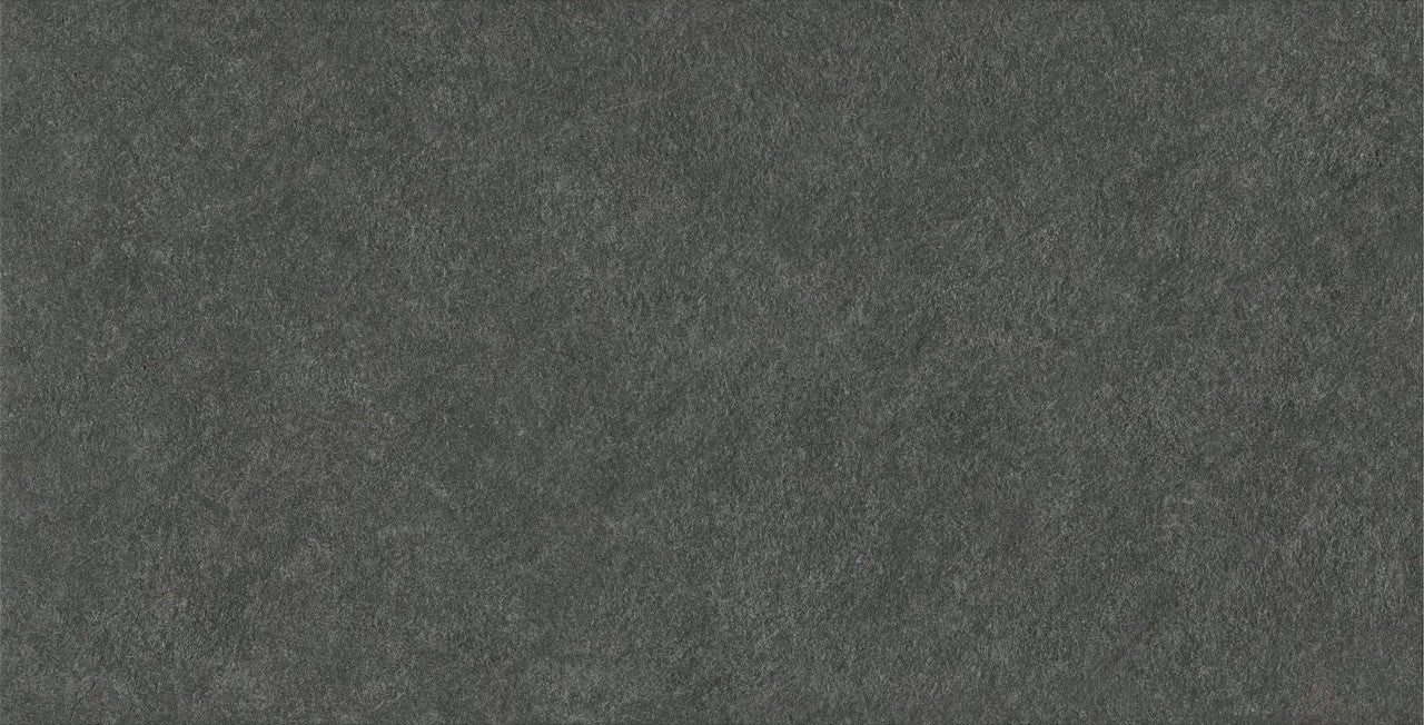 Carrelage effet Pierre Quartzite Gris Carbone 150x75x0,9 cm Mat Venturo - Sol et mur intérieur