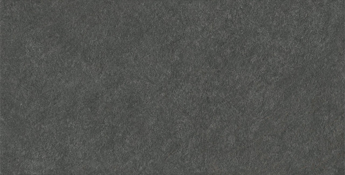 Carrelage effet Pierre Quartzite Gris Carbone 150x75x0,9 cm Mat Venturo - Sol et mur intérieur