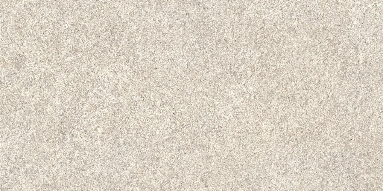 Carrelage effet Pierre Quartzite Blanc 60x30x0,9 cm Mat Venturo - Sol et mur intérieur