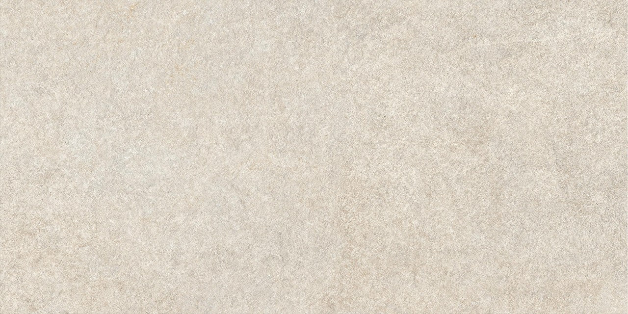 Carrelage effet Pierre Quartzite Blanc 120x60x0,9 cm Mat Venturo - Sol et mur intérieur