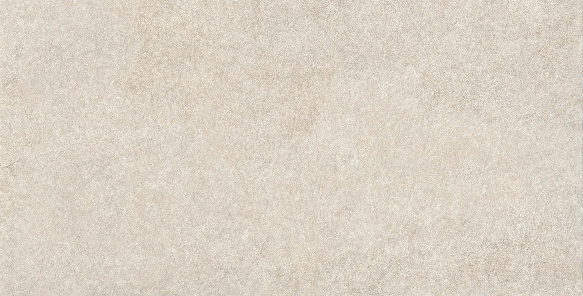 Carrelage effet Pierre Quartzite Blanc 150x75x0,9 cm Mat Venturo - Sol et mur intérieur