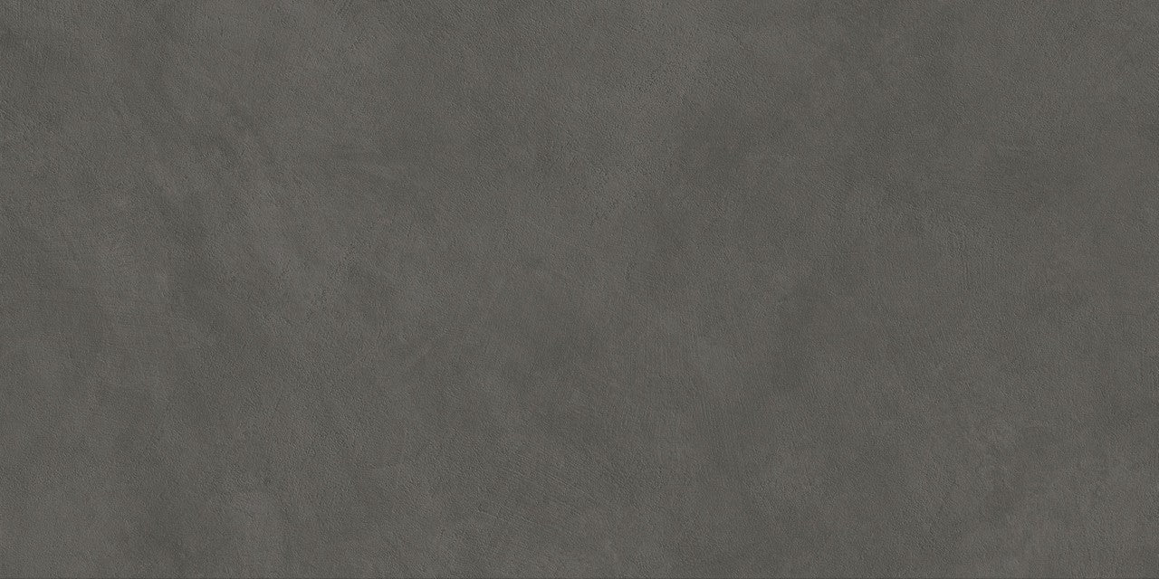 Carrelage effet Béton Gris Fumé 120x60x0,9 cm Mat Benzaro - Sol et mur intérieur