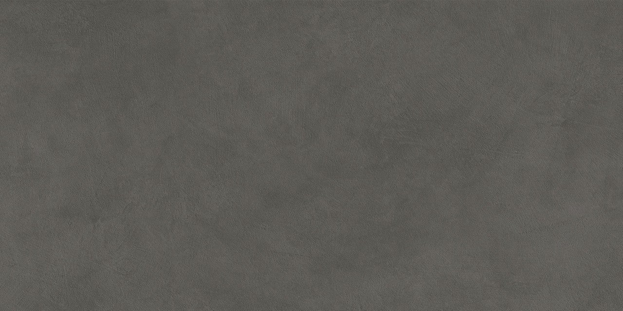 Carrelage effet Béton Gris Fumé 120x60x0,9 cm Mat Benzaro - Sol et mur intérieur