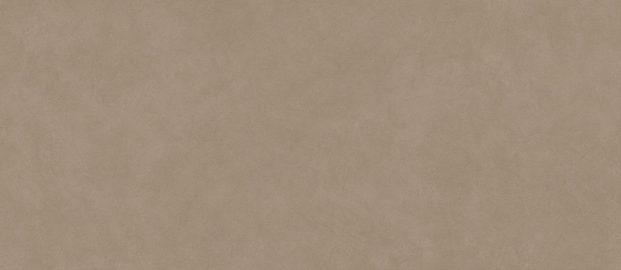 Carrelage effet Béton Brun Sable 278x120x0,6 cm Mat Benzaro - Mur intérieur