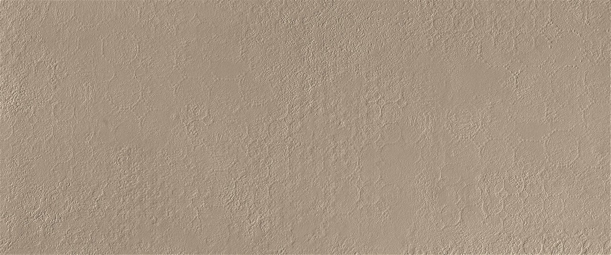 Carrelage effet Béton 3D Brun Sable Moon 120x50x0,85 cm Mat Benzaro - Mur intérieur