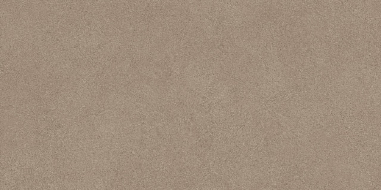 Carrelage effet Béton Brun Sable 120x60x0,9 cm Mat Benzaro - Sol et mur intérieur