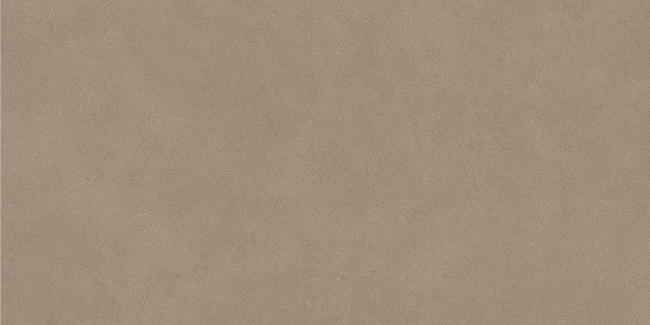 Carrelage effet Béton Brun Sable 120x60x0,9 cm Mat Benzaro - Sol et mur intérieur